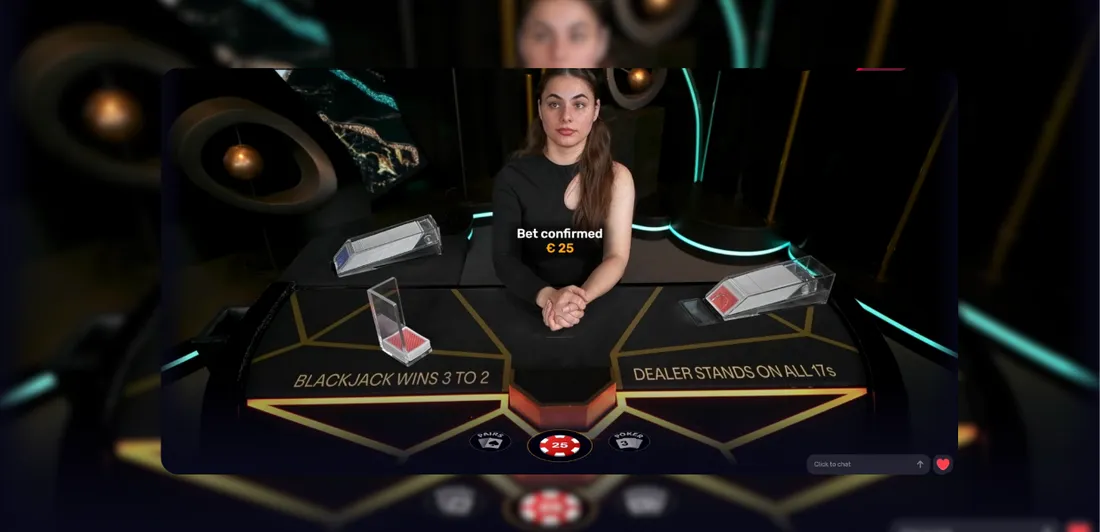 Take Deal or Risk Blackjack官方桌面圖